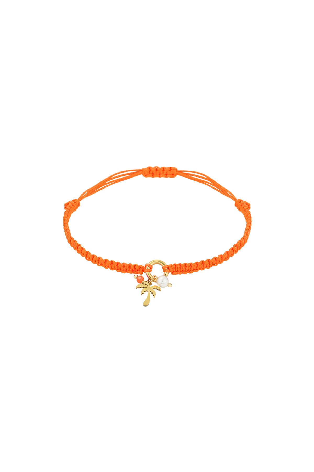 palm paradise armband - oranje en 
