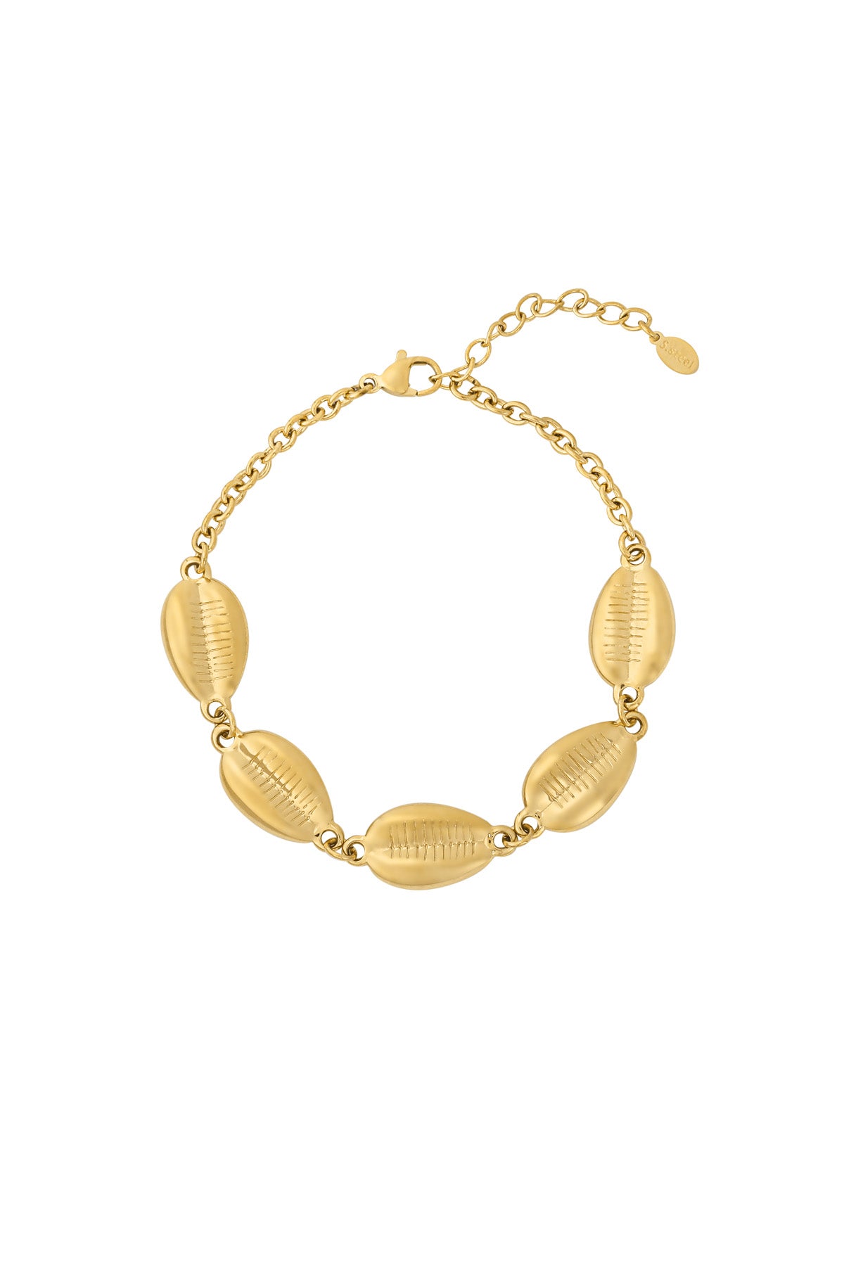 Ik hou van de schelpen armband