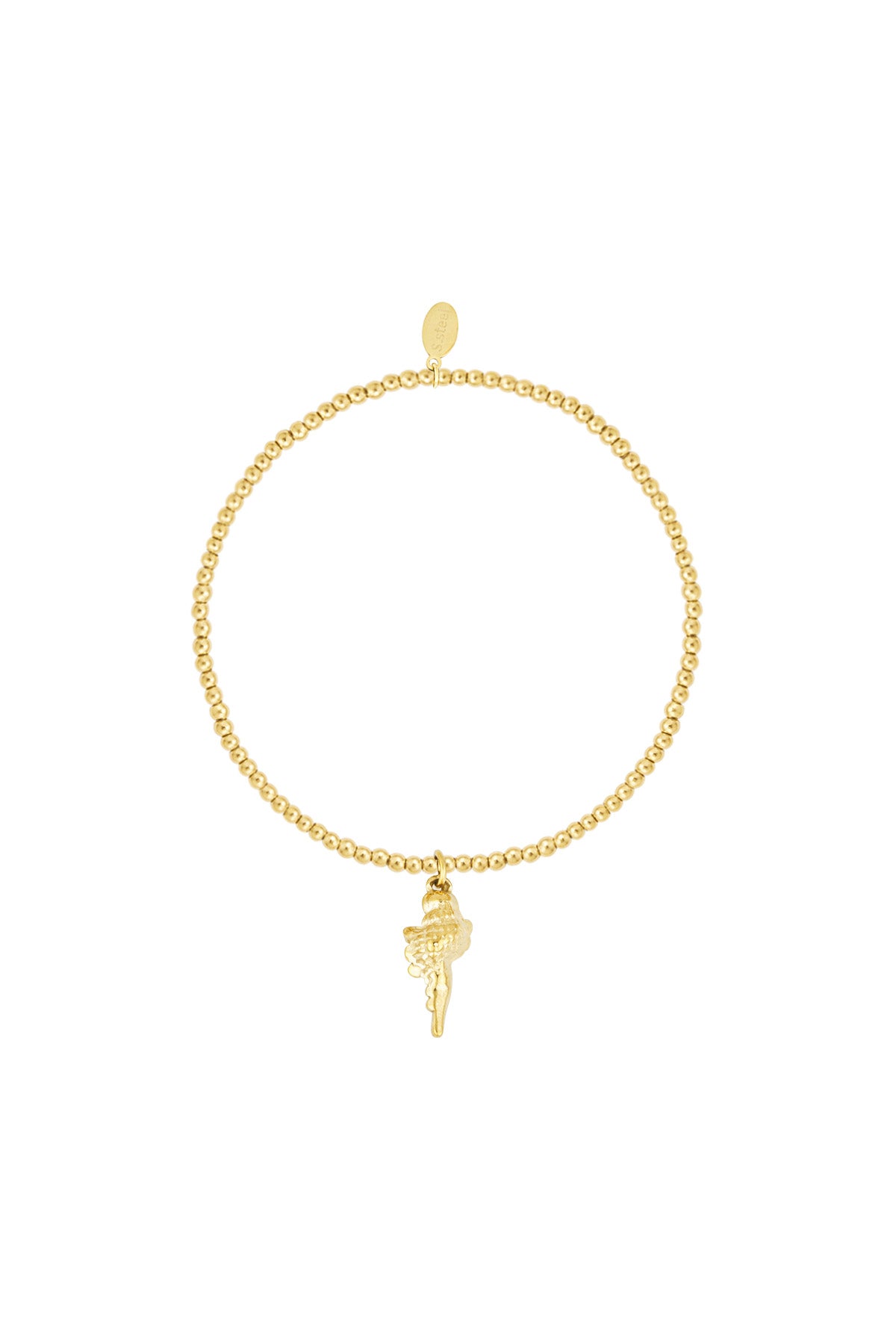 simpele zeeschelp armband