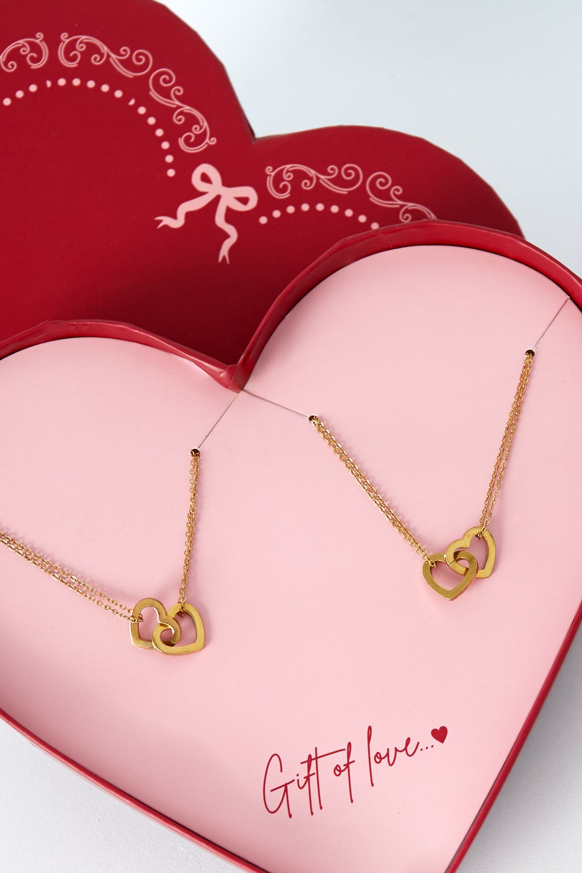 gift of love stainless steel armbanden