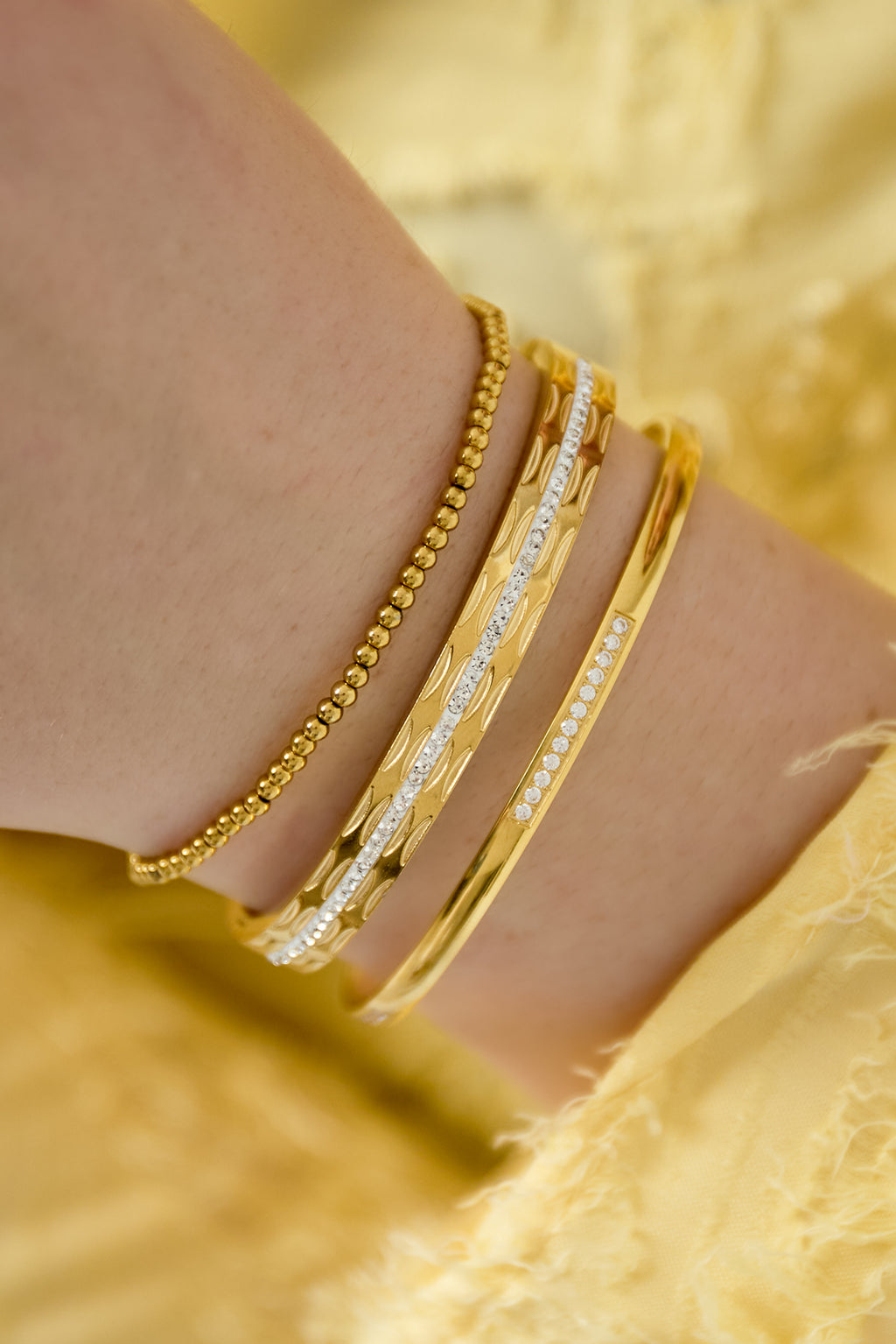 Massieve kralenarmbanden - 2,5 mm