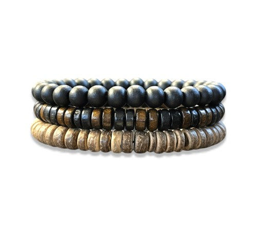 Urban Houtlook Armbandenset (3-delig)